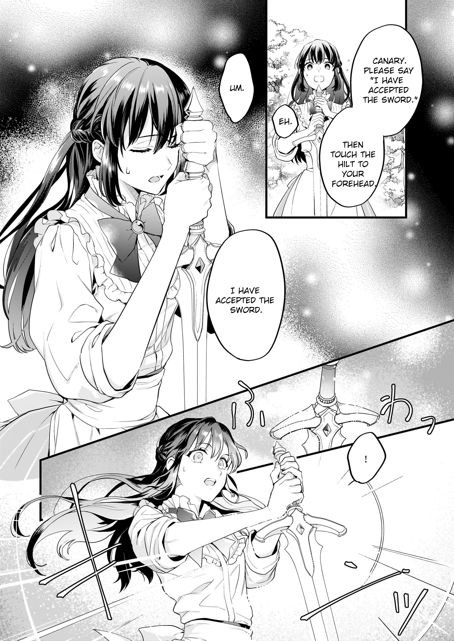 The Exiled Former Lady Loved by a Prince She Found in the Forest, Awakening as a Saint. Chapter 4 Page 24